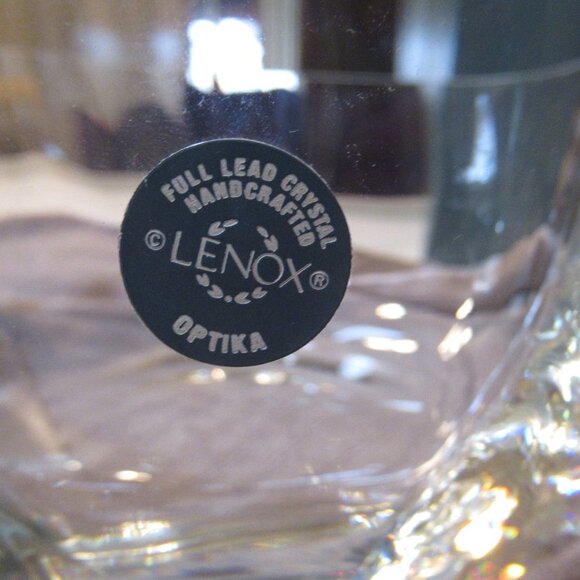 Lenox Crystal Bowl 9 inch with Box - Picture 5 of 6
